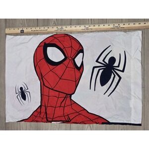 Marvel Spider-Man Pillowcase 20" x 30" Double Sided Kids Bedding
